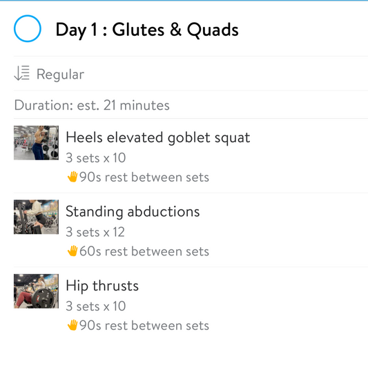 Custom Workout Plan + 45-Minute Fitness Strategy Call