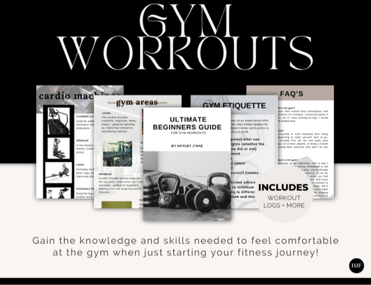 Downloadable Beginners Guide for Gym Workouts